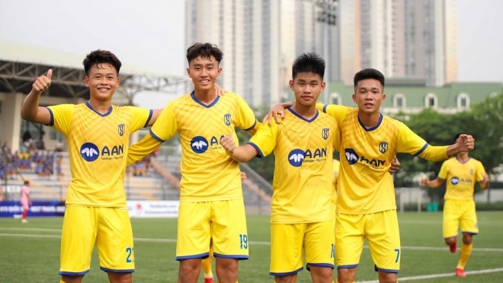 Bốc thăm VCK giải U15 Quốc gia 2023: Đương kim vô địch SLNA cùng bảng Hà Nội FC